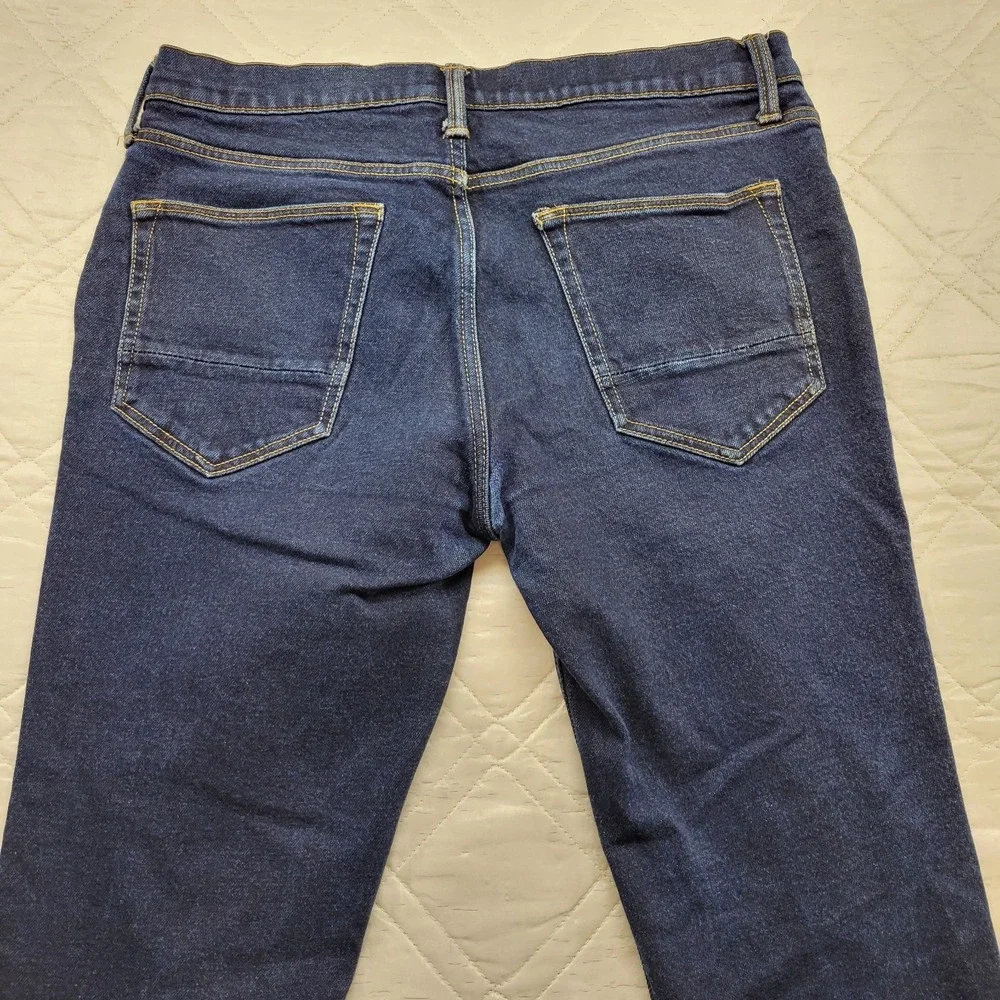 Arizona Jean Co Flex Slim Straight dark blue jeans size 36X32